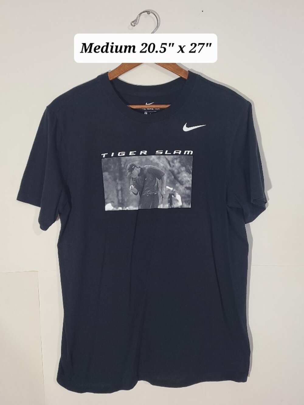 Y2K Nike Golf Tiger Woods Tiger Slam Medium Men's T-Shirt